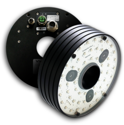 Cyclospotter with 3x CCD sensor and 54x RGB LED